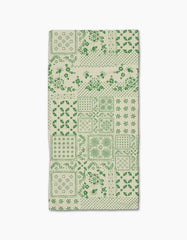 Blossoming Bandanna Green