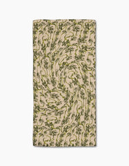 Floral Swirls Green