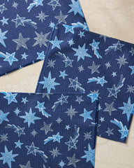 Beaded Stars Blue