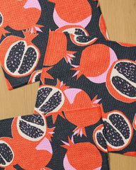 Graphic Pomegranates
