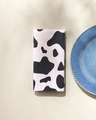 Cow Print Black