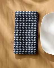 Houndstooth Black