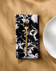 Inverted Floral Black