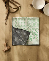 Blossoming Bandanna Green