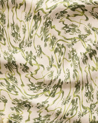 Floral Swirls Green
