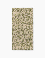 Floral Swirls Green