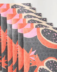 Graphic Pomegranates