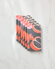 Graphic Pomegranates
