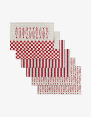 Sardine Check Red