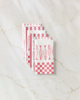 Sardine Check Red