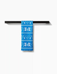Delft Blue Easter Stripe