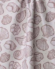 Retro Coastal Seashells in Neutral
