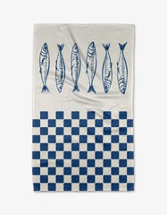 Sardine Check Blue
