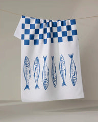 Sardine Check Blue