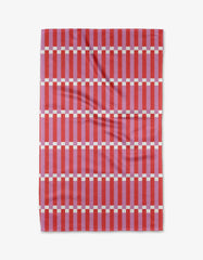 Stripe Block - Pink Red