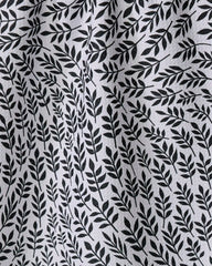 White Leaf Swirl
