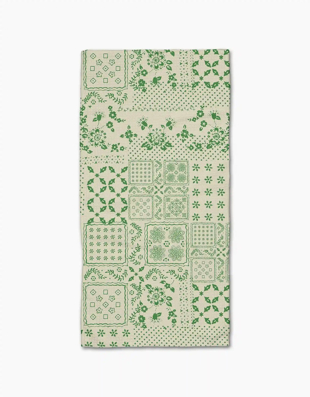 Blossoming Bandanna Green