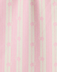 Flamingo Stripe Pink