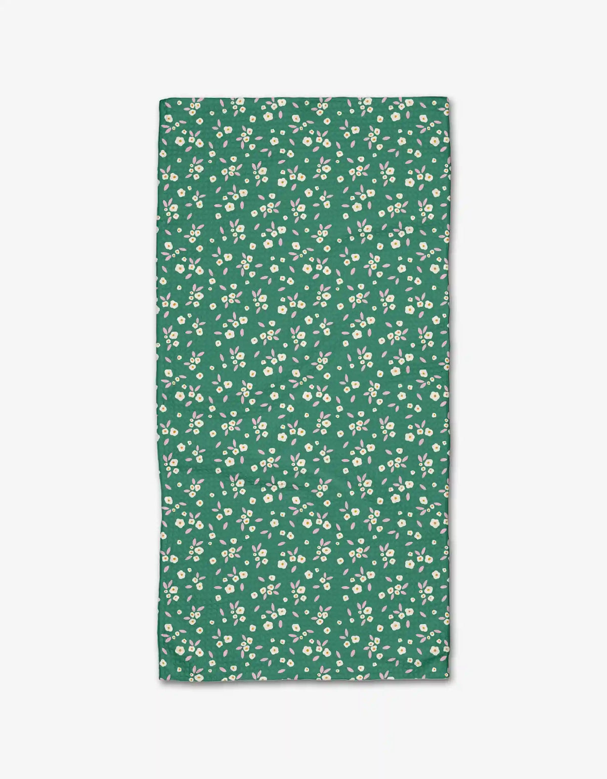 Green Field of Flowers