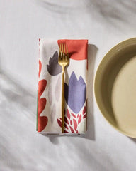 Cut Paper Leaves Cream