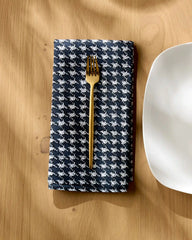Houndstooth Black