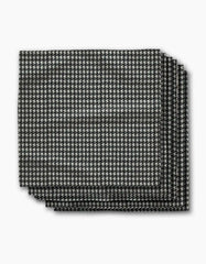 Houndstooth Black