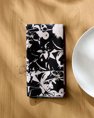 Inverted Floral Black