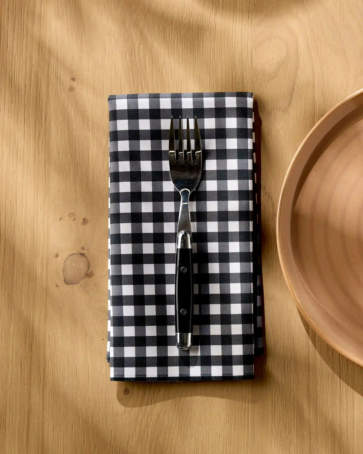 Charcoal Gingham