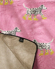 Dalmatian In Boots Pink