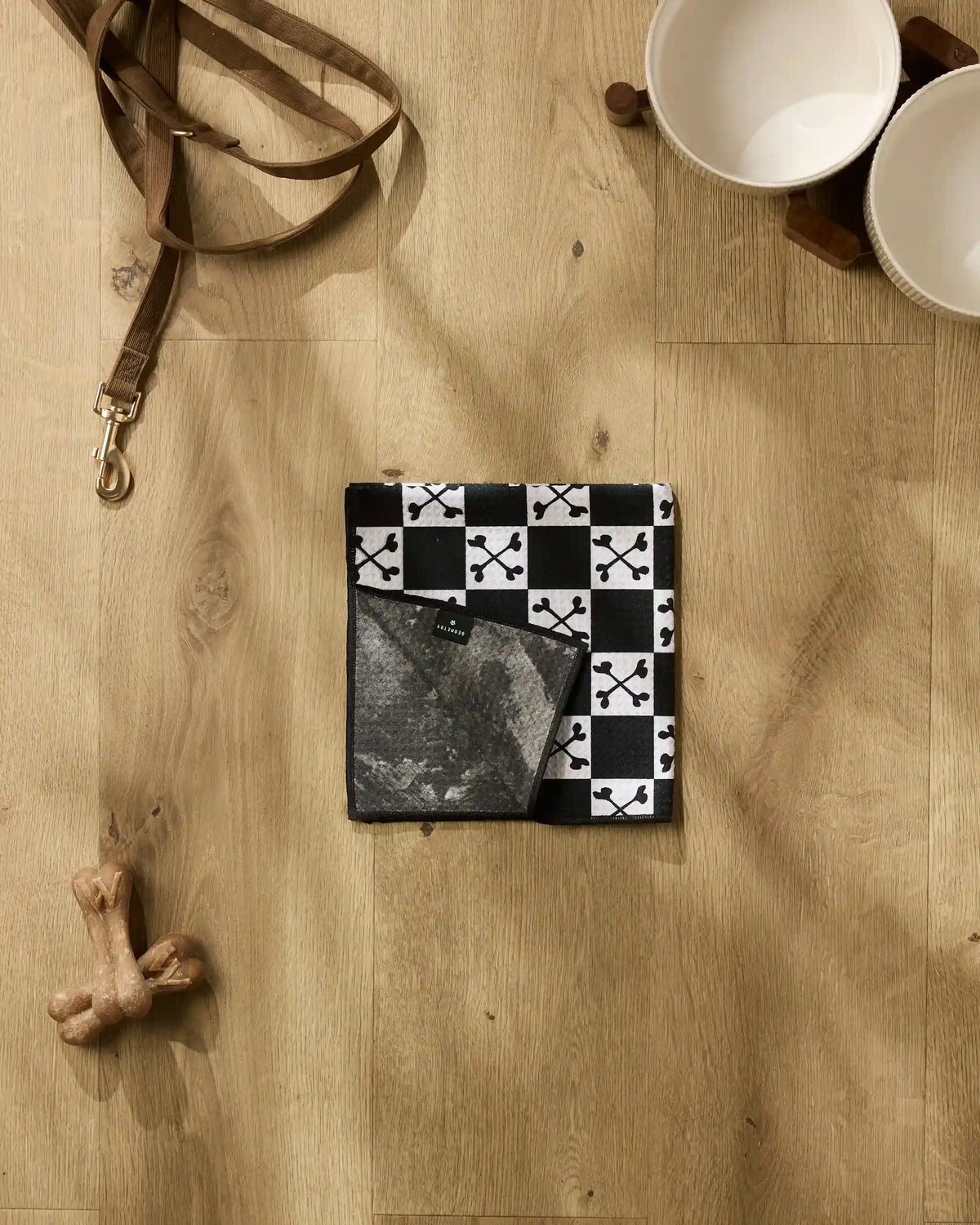 Boneyard White Checkerboard