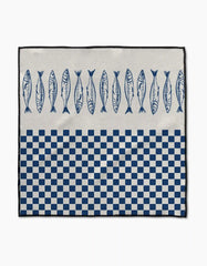 Sardine Check Blue