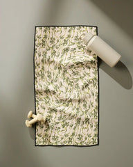 Floral Swirls Green