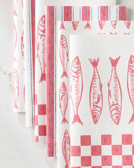 Sardine Check Red