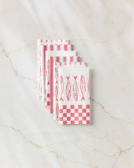 Sardine Check Red