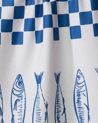 Sardine Check Blue