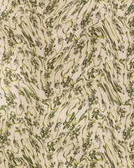 Floral Swirls Green