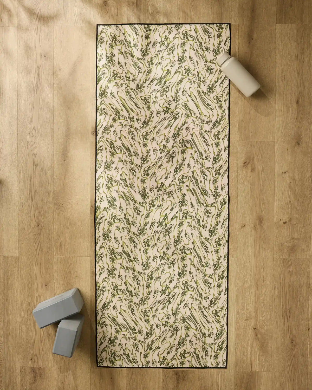 Floral Swirls Green